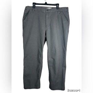 Carhartt Men's Dark Gray Relaxed Fit Pants, Size W 42 L 30